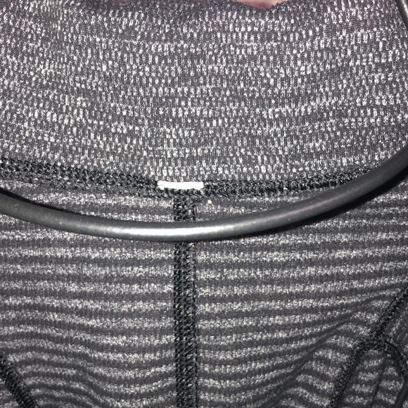 LULULEMON ATHLETICA 2/3 Zip Pullover Gray sweatshirt athletic wear thumb holes - Picture 6 of 10